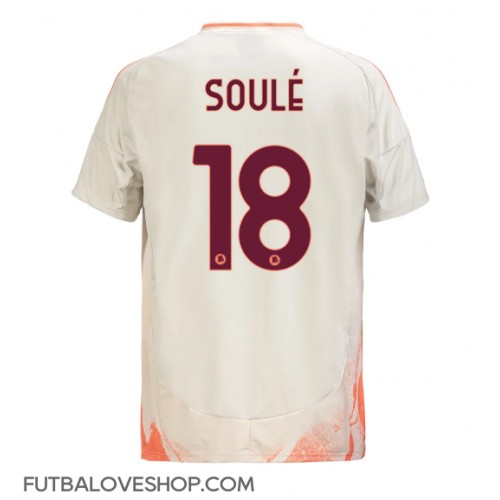 Dres AS Roma Matias Soule #18 Preč 2024-25 Krátky Rukáv